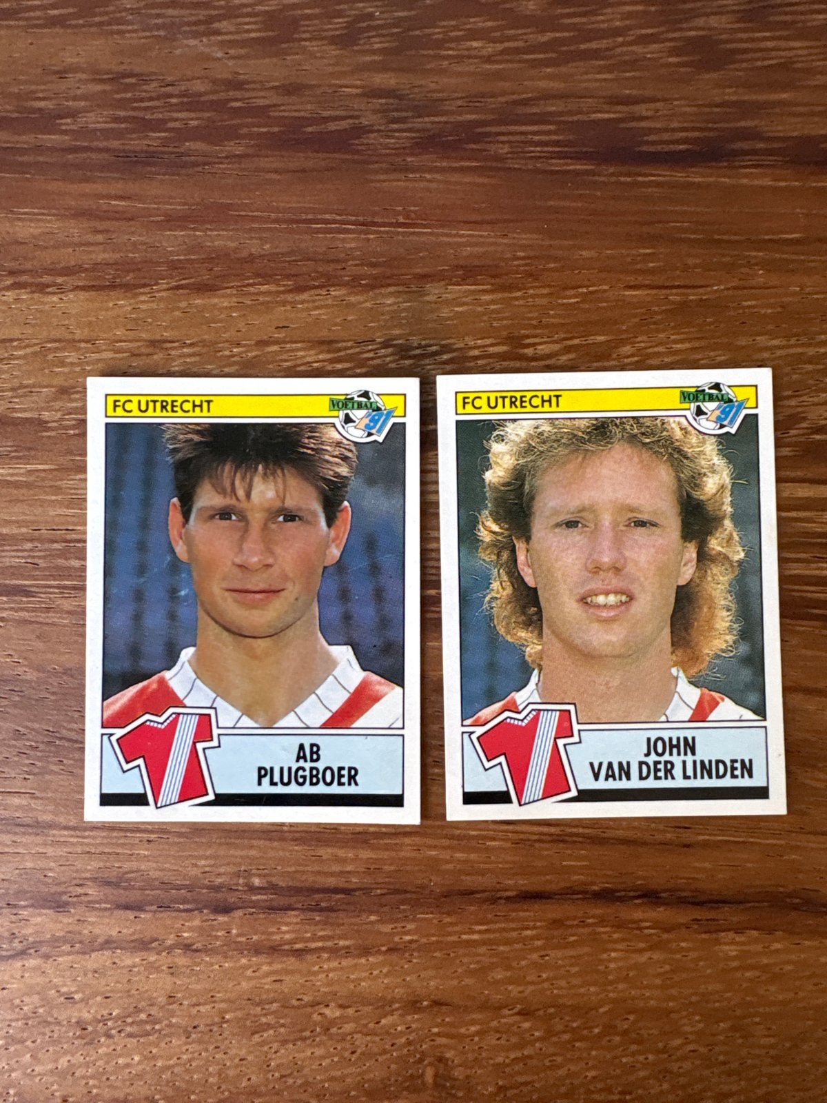 Panini Voetbal 1991 FC Utrecht, Ophalen of Verzenden, Zo goed als nieuw, Stickers en Plaatjes