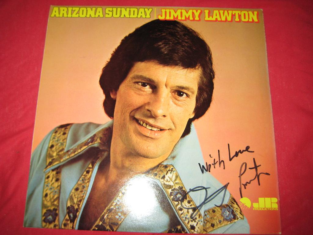 LP, Jimmy Lawton: Arizona Sunday, Ophalen of Verzenden, Zo goed als nieuw, 12 inch