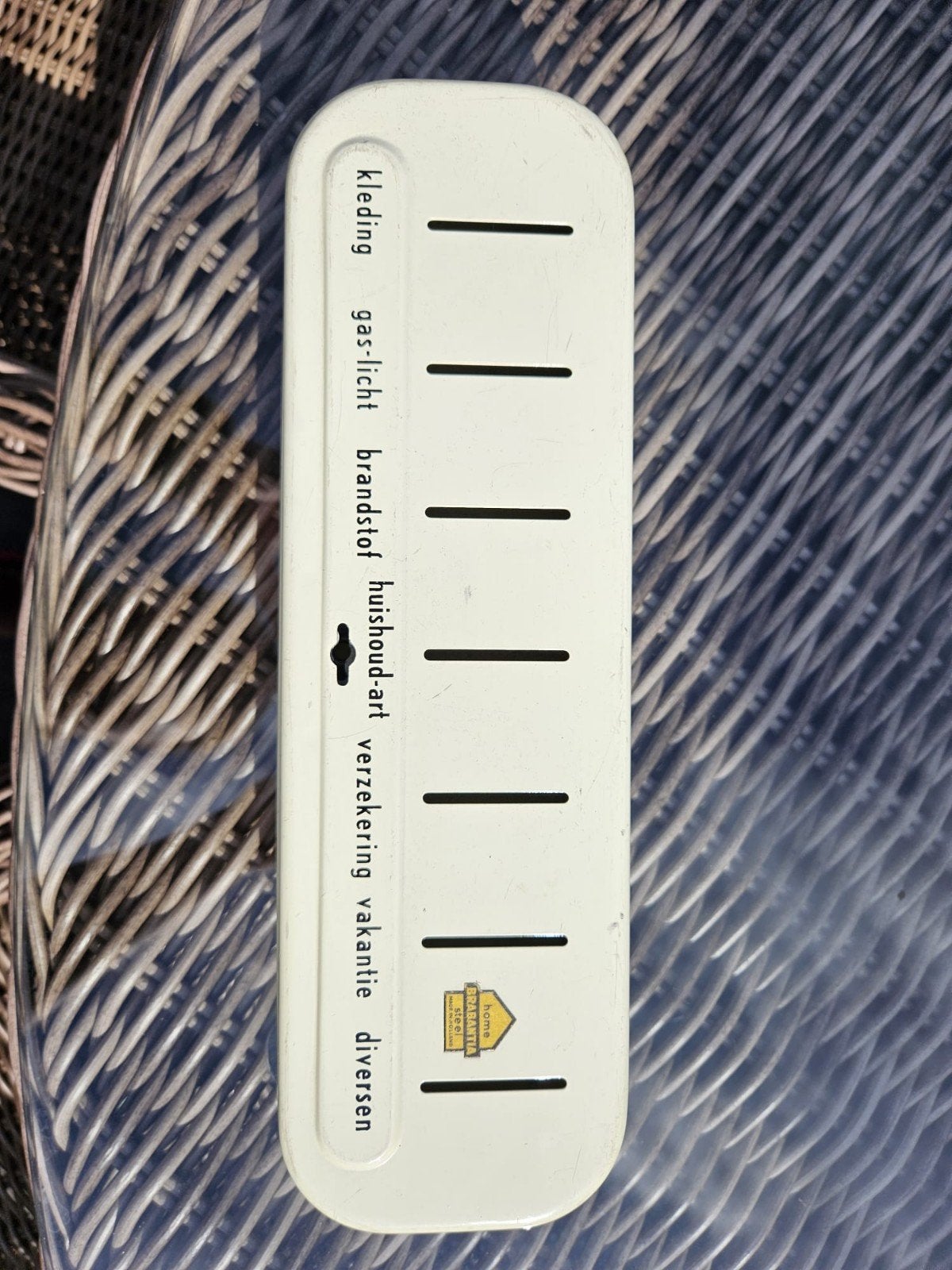 Vintage Brabantia voorraadbussen en rekken, Ophalen