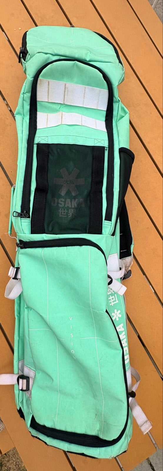 Osaka Hockeytas Waterafstotend Mint Groen, Ophalen, Gebruikt, Tas