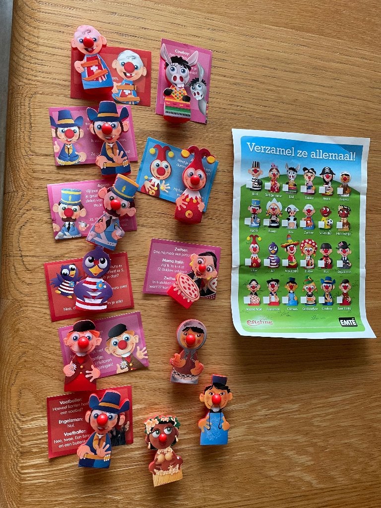 Efteling poppetjes, Ophalen of Verzenden, Nieuw, Beeldje of Poppetje
