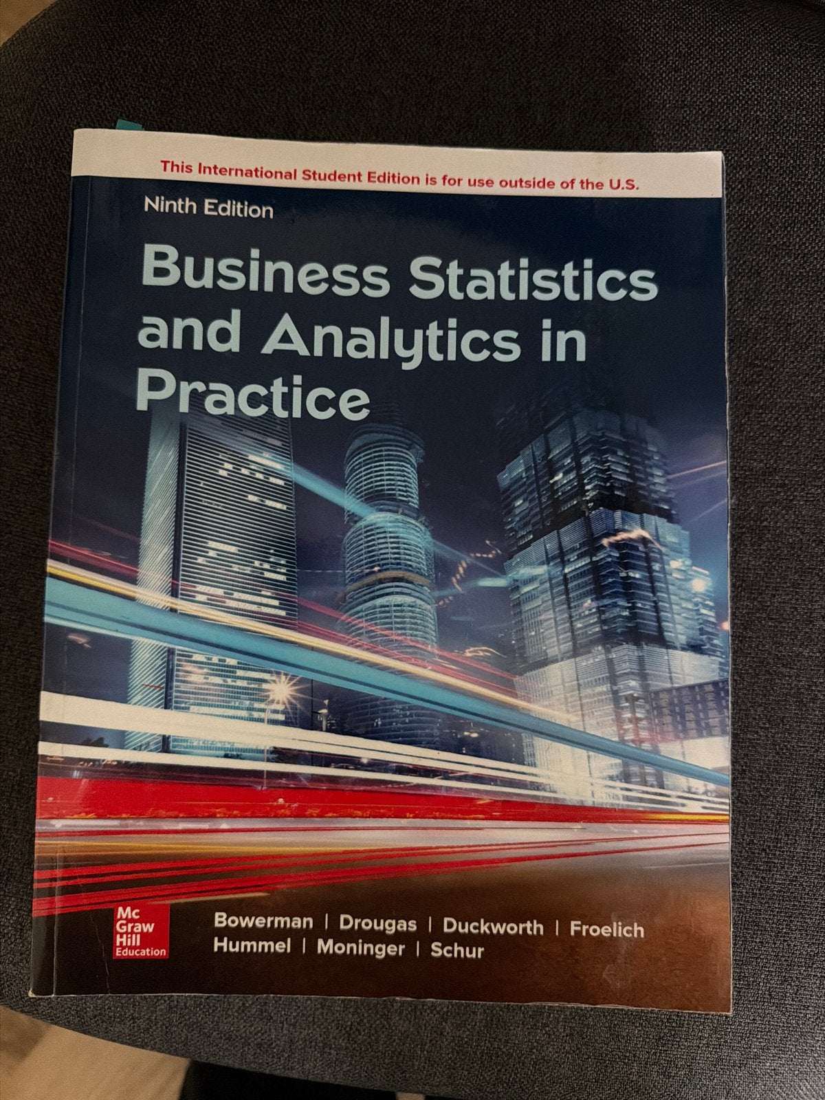 Business Statistics and Analytics in Practice - 9e, Ophalen of Verzenden, Gamma, Zo goed als nieuw, HBO