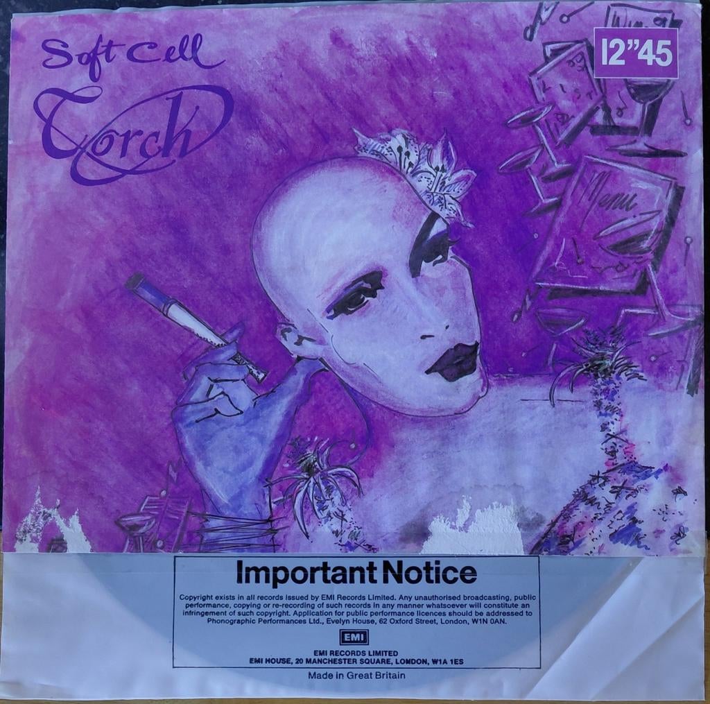 Soft Cell - Torch (EP), Cd's en Dvd's, Vinyl Singles, Gebruikt, EP, Originele persing, Maxi-single, Pop, 12 inch, Ophalen of Verzenden