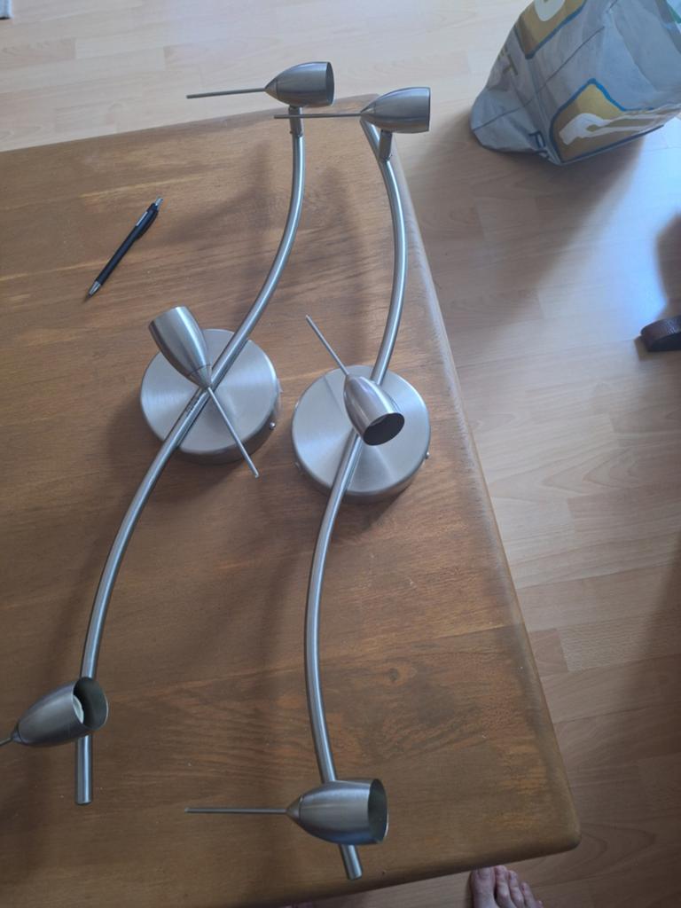 Plafondlampen Ikea, Ophalen, Zo goed als nieuw, Rvs, Overige typen