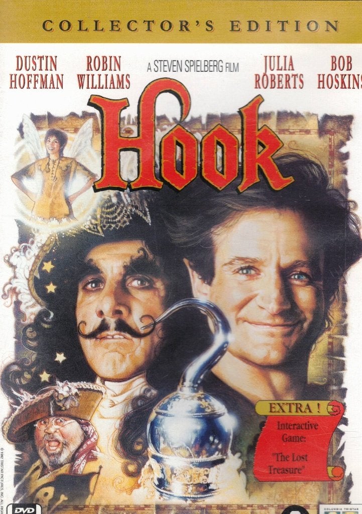 Hook - Steven Spielberg ( Robin Williams ), Engels, Nederlands, Ophalen of Verzenden, Zo goed als nieuw