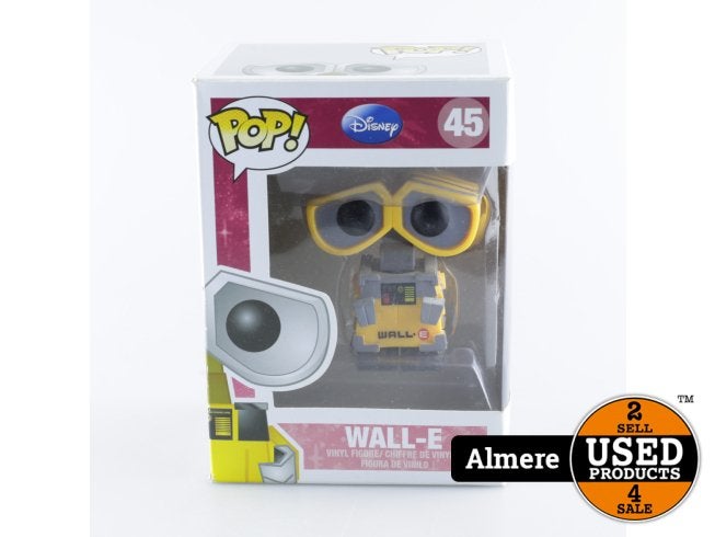 Funko POP! Disney Wall E Vinyl Figure 45, Series 4, Funko, Zo goed als nieuw, Support@funko.com, 2802 Wetmore Avenue, Suite 300
Everett, WA 98201
USA