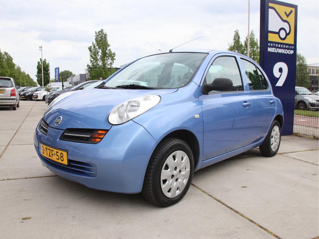 Nissan Micra 1.2 Visia Bluetooth, Elek. Ramen dealer onderho, Auto's, Stof, 4 cilinders, Handgeschakeld, 1240 cc