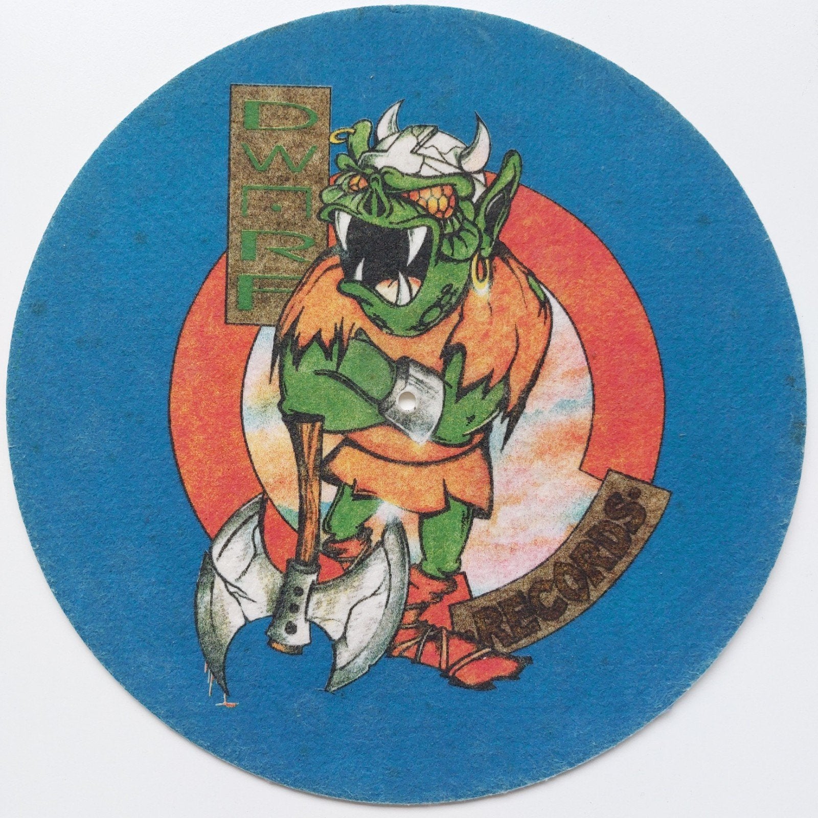 Dwarf Records Slipmat origineel jaren 90, Ophalen of Verzenden, Gebruikt, Overige formaten, Hardcore