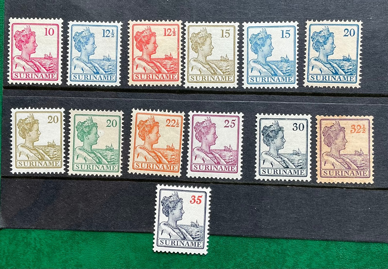 Te koop Suriname NVPH nummer 87#99 ongebruikt, Ophalen of Verzenden, Postfris