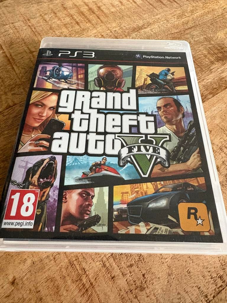 Grand Theft Auto V PS3, Avontuur en Actie, Online, Vanaf 18 jaar, 1 speler