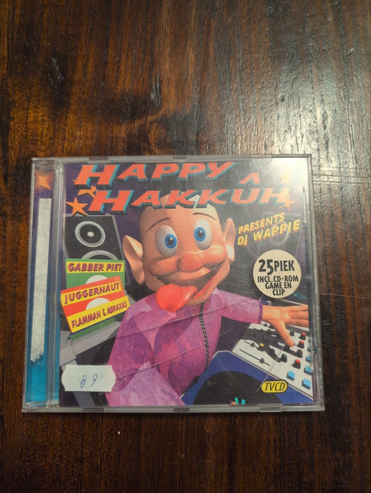 Happy Hardcore CD - Happy HakkuH presents DJ Wappie, Gebruikt, Hardcore, Inclusief DVD, Ophalen of Verzenden
