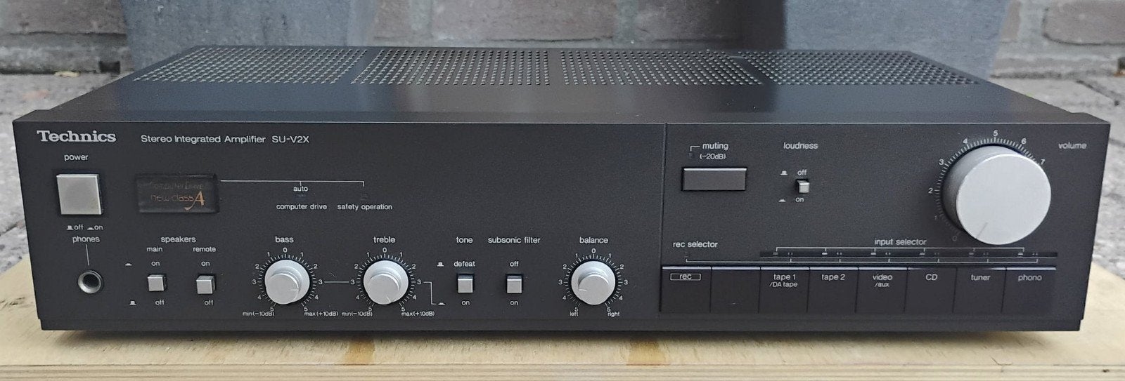 Technics SU-V2X Versterker -, Audio, Tv en Foto, Ophalen of Verzenden