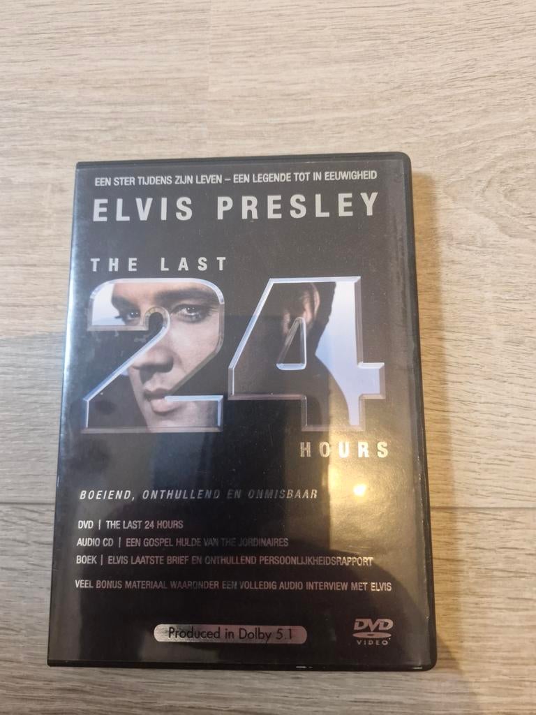 Elvis Presley: The Last 24 Hours DVD + CD + Boek, Gebruikt, Alle leeftijden, Boxset, Ophalen of Verzenden