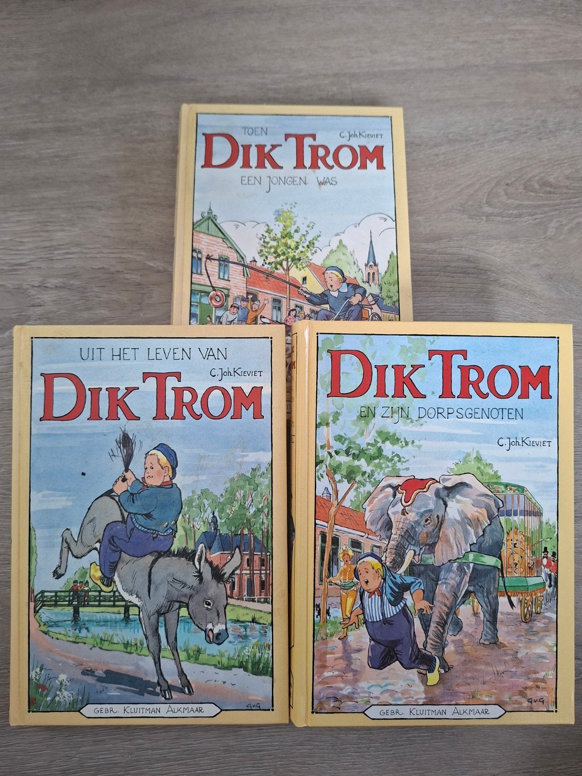 Dik Trom Boeken - 3 Klassiekers, Ophalen of Verzenden, Zo goed als nieuw, C. Joh. Kieviet