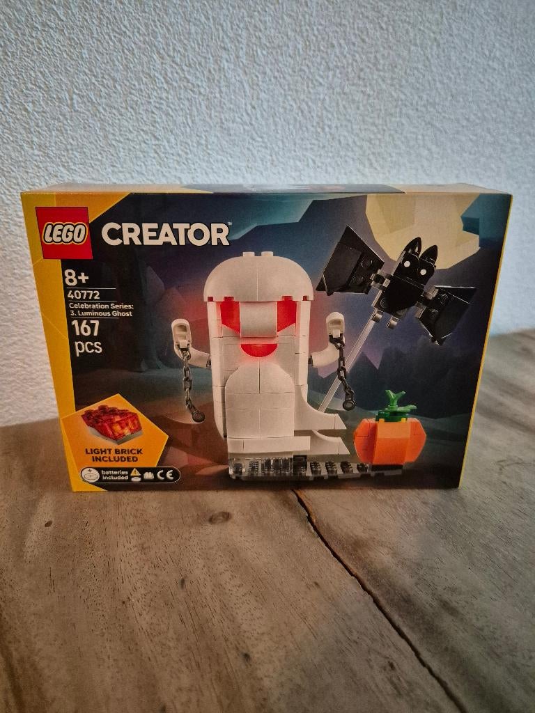 Lego Creator 40772 Lichtgevend Spook nieuw, Lego, Lego, Nieuw, Ophalen of Verzenden