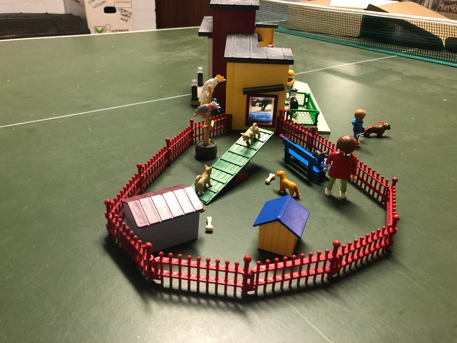 Playmobil Dierenkliniek met Buitenverblijf, Ophalen of Verzenden, Zo goed als nieuw