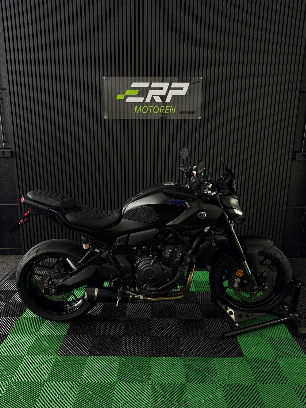Yamaha MT-07 Black & Blue | Arrow uitlaat | MT07 MT 07, Motoren, Motoren | Yamaha, Bedrijf, Naked bike, meer dan 35 kW, 2 cilinders