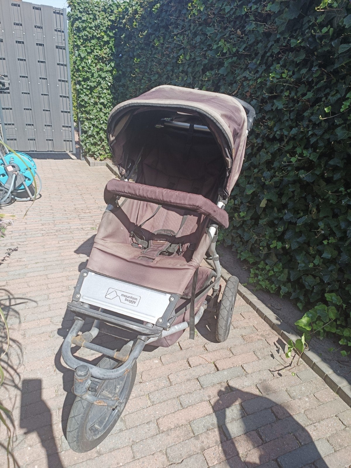 Hardloopbuggy - Mountain Buggy Urban Jungle Combiwagen met a, Gebruikt, Verstelbare duwstang, Ophalen, Kinderwagen