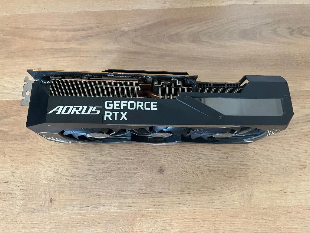 Garantie! ~ Gigabyte AORUS GeForce RTX 3080 Master 10GB, Computers en Software, Videokaarten, GDDR6, PCI-Express 4, Zo goed als nieuw