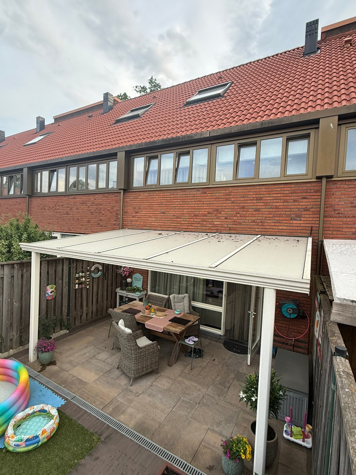 Veranda, 150 tot 300 cm, Ophalen of Verzenden, Zo goed als nieuw, 450 cm of meer