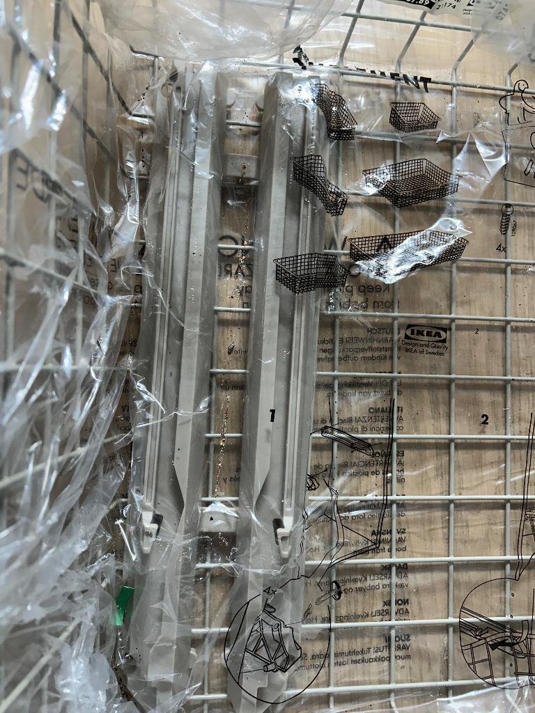 NIEUW | Ikea Komplement Draadmand (2), Nieuw, Minder dan 100 cm, 50 tot 75 cm, 50 tot 100 cm
