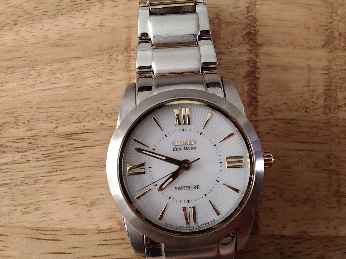Citizen Eco-Drive Sapphire dames Polshorloge, Sieraden, Tassen en Uiterlijk, Horloges | Dames, Ophalen of Verzenden