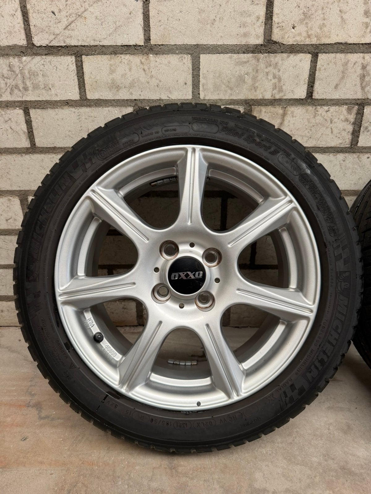 4x100 inch 15 inch velgen (pilot sport 3), Ophalen, 16 inch, 195 mm, Zomerbanden