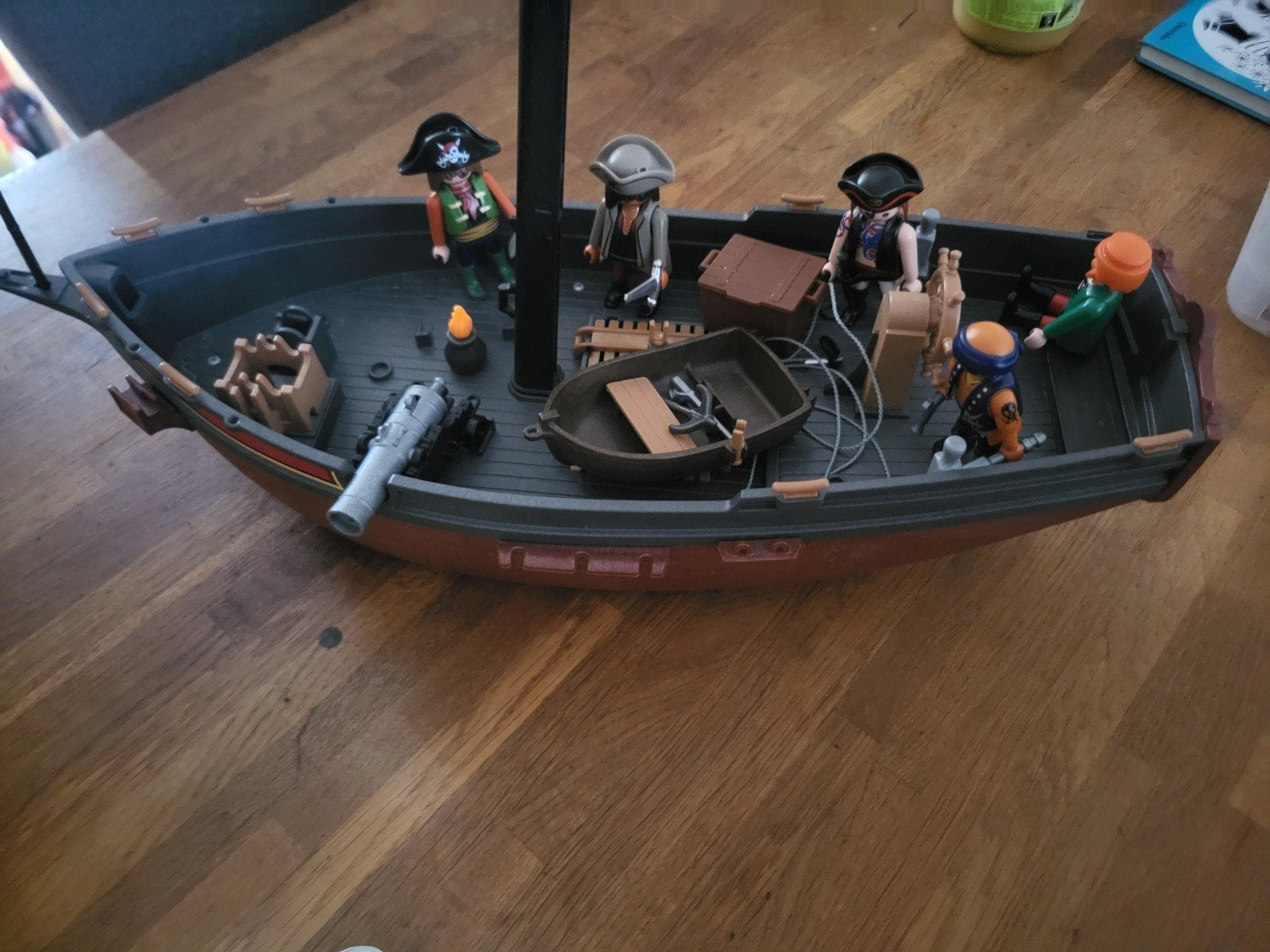 playmobil  piraten  schip ., Ophalen of Verzenden, Gebruikt, Losse onderdelen, Boot/Schip