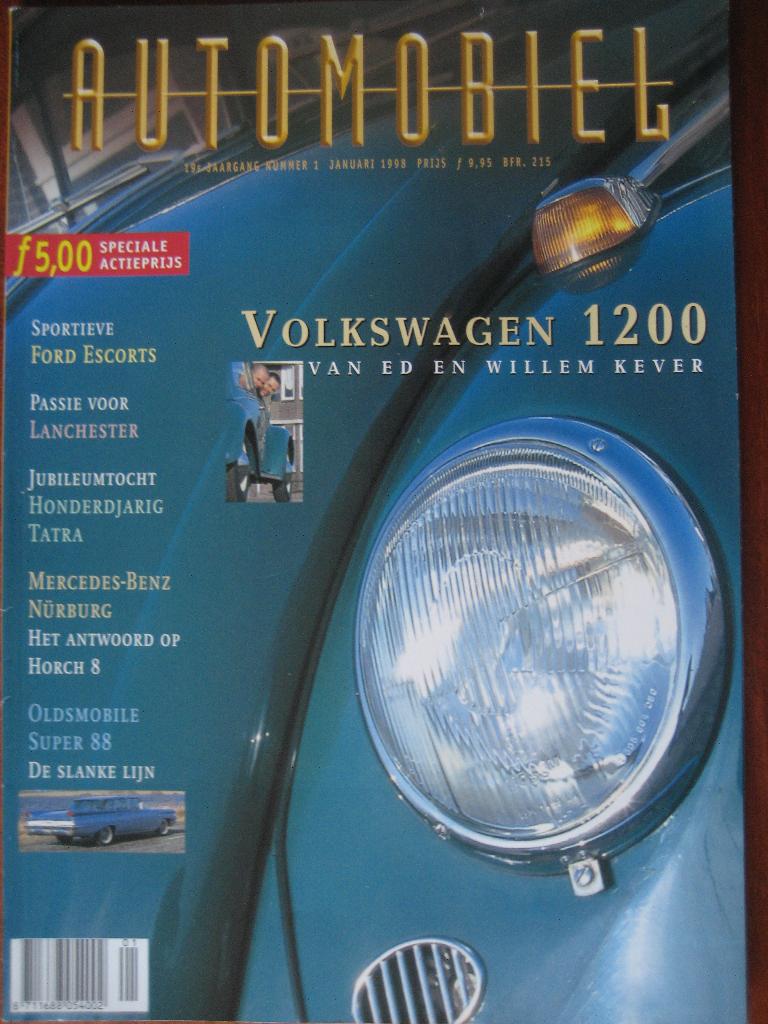 Automobiel 1 1998 VW 1200, sportieve Escort, Tatra, Nürnburg, Ophalen of Verzenden, Nieuw, Volkswagen