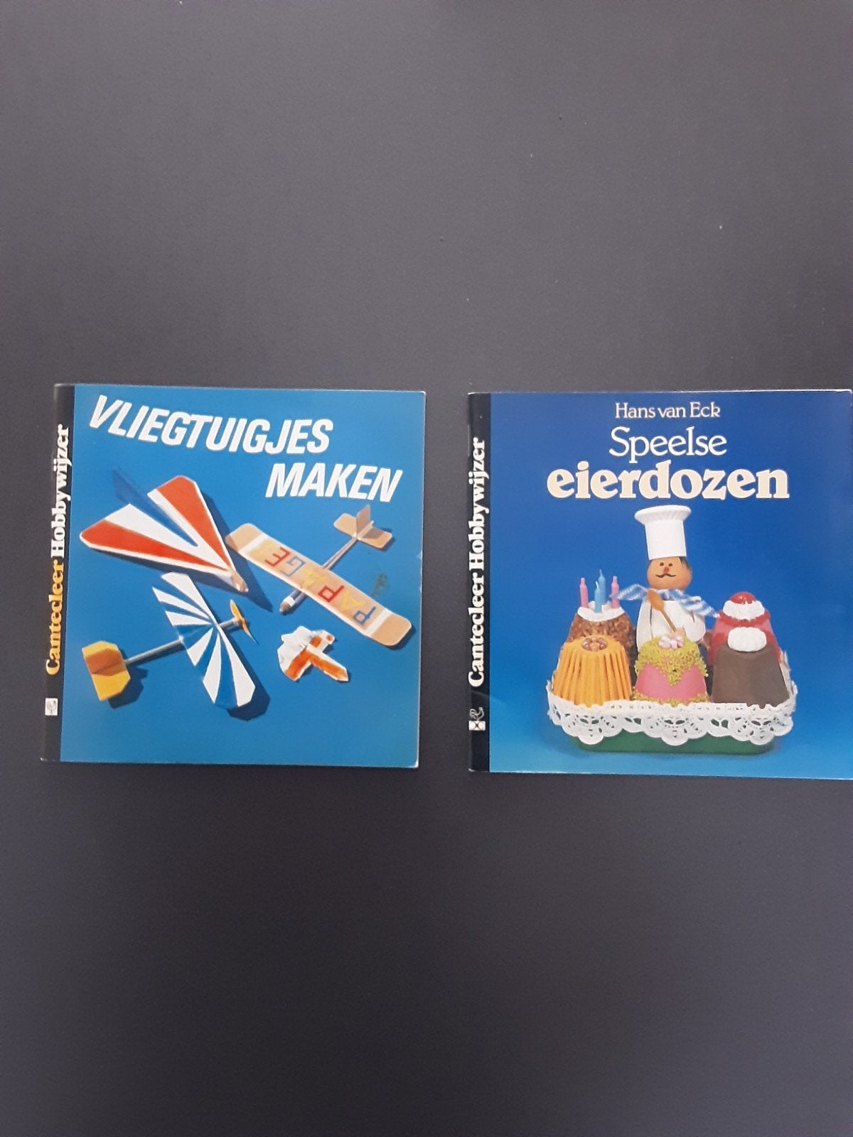 Cantecleer Hobby Speelse eierdozen & Vliegtuigjes maken, Gelezen, Scrapbooking en Knutselen, Geschikt voor kinderen, Hans van Eck (voor Speelse eierdozen)