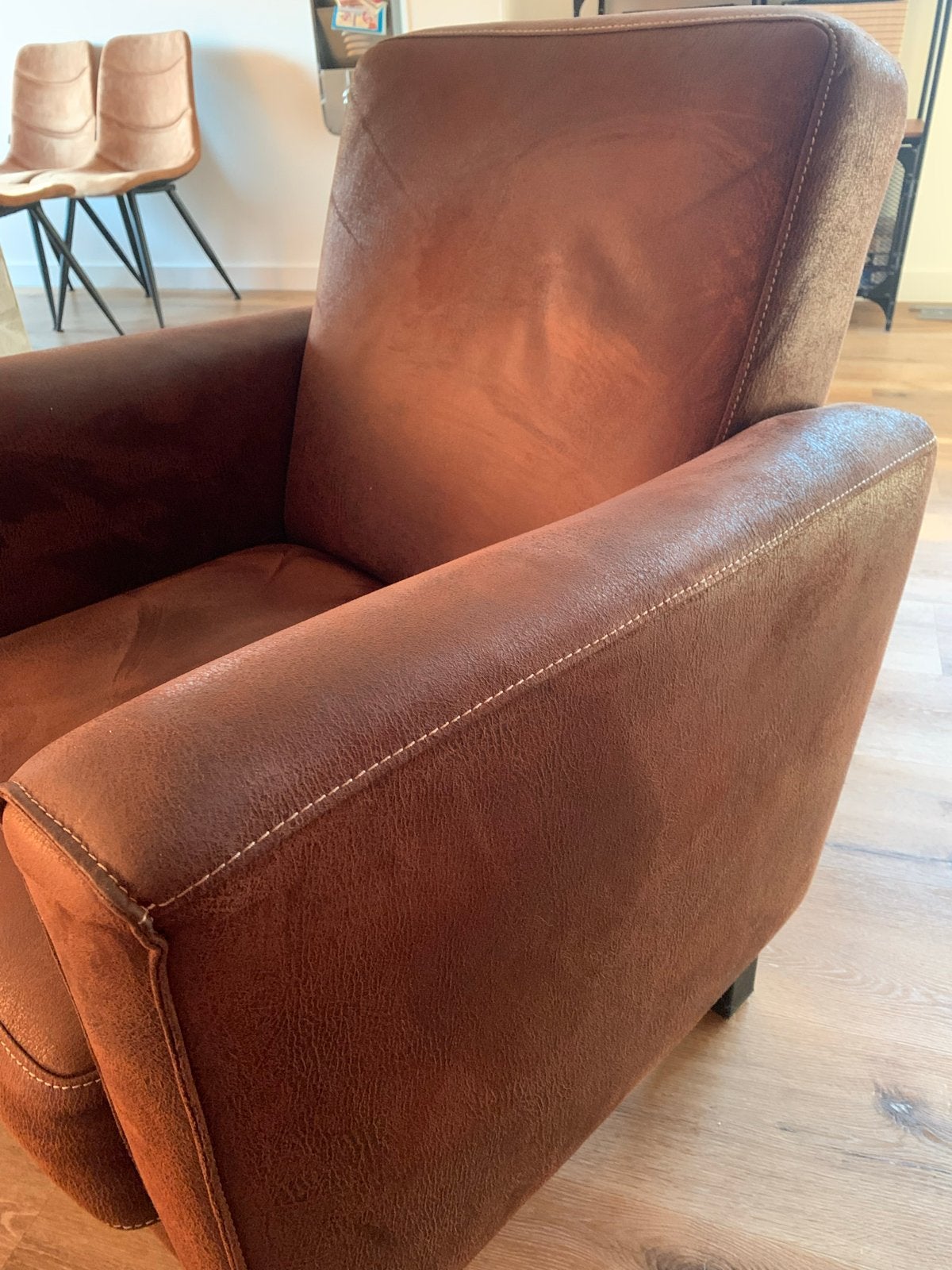 2 Luxe Fauteuils - Comfortabel en Stijlvol, Huis en Inrichting, Fauteuils, Ophalen, Gebruikt, Minder dan 75 cm, 75 tot 100 cm