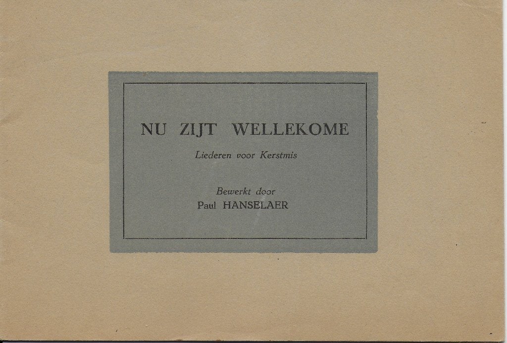 bladmuziek liederen voor kerstmis nu zijt wellekome, Muziek en Instrumenten, Bladmuziek, Zang, Gebruikt, Ophalen of Verzenden