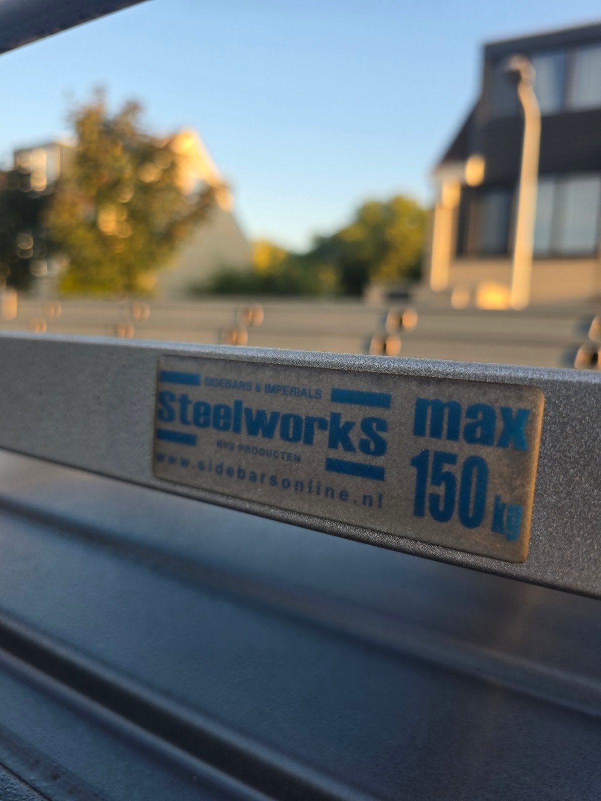 Steelworks max 150 kg imperiaal voor bestelwagen, Ophalen, Gebruikt