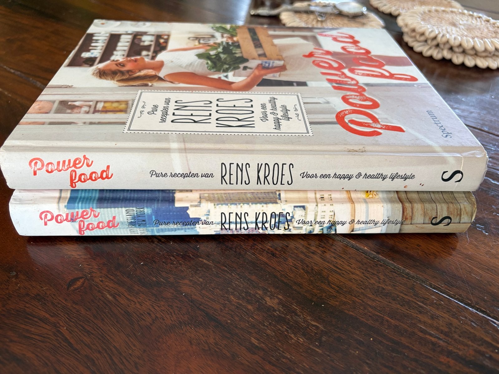 2x Power Food kookboek van Rens Kroes - Zo goed als nieuw, Boeken, Kookboeken, Ophalen of Verzenden, Zo goed als nieuw, Gezond koken
