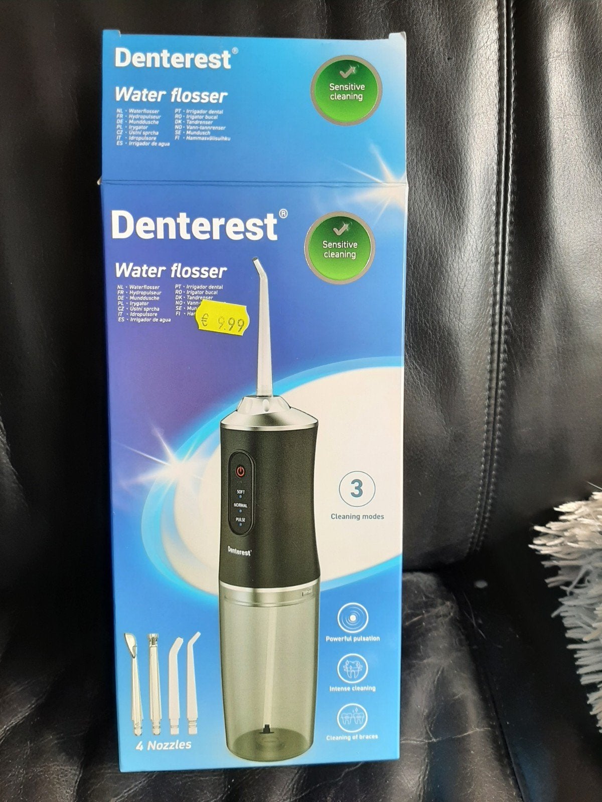 Denterest Waterflosser - Nieuw in doos, Sieraden, Tassen en Uiterlijk, Ophalen of Verzenden, Nieuw, Overige typen