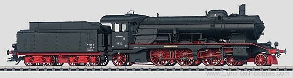 Marklin 37115 BR18.1 van de DB Hagelnieuw in doos, Hobby en Vrije tijd, Wisselstroom, Locomotief, Nieuw, Ophalen of Verzenden