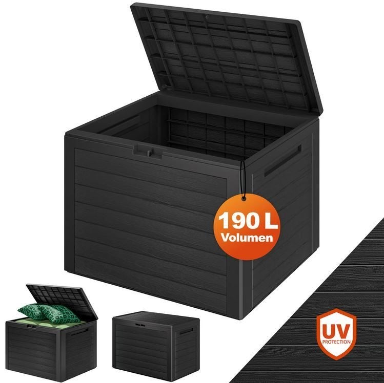Opbergbox opbergkist tuinkussens kunststof 190L GRTS BEZORGD, Verzenden, Nieuw, Nvt, Nvt