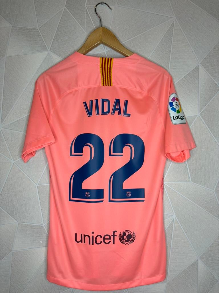 FC Barcelona 3de 2018/2019 Vidal, Maat S, Ophalen of Verzenden, Zo goed als nieuw, Shirt