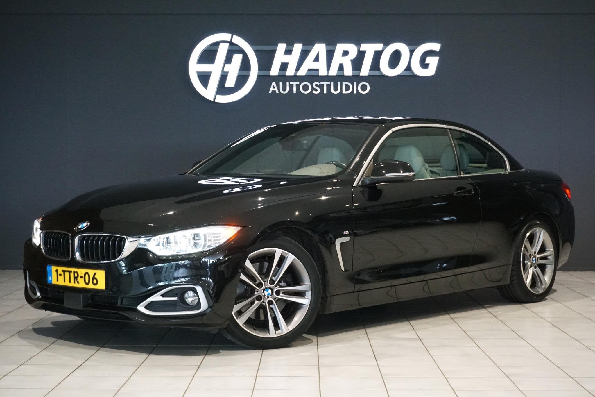 BMW 4-serie Cabrio 428i High Executive + NEKVERWARMING | HAR, Auto's, 745 kg, Gebruikt, Euro 6, Cabriolet