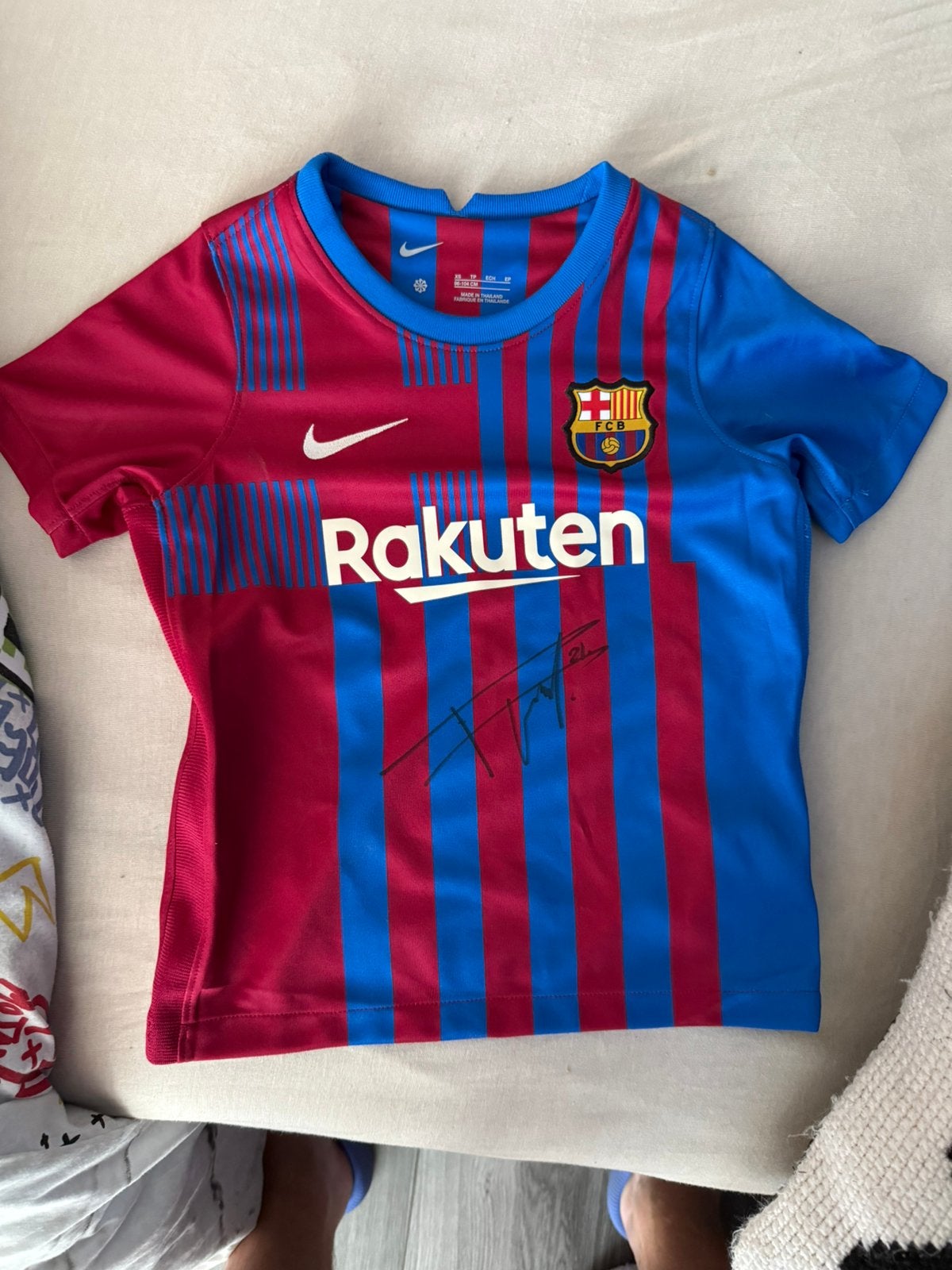 Barcelona shirt, Maat XS of kleiner, Ophalen of Verzenden, Shirt