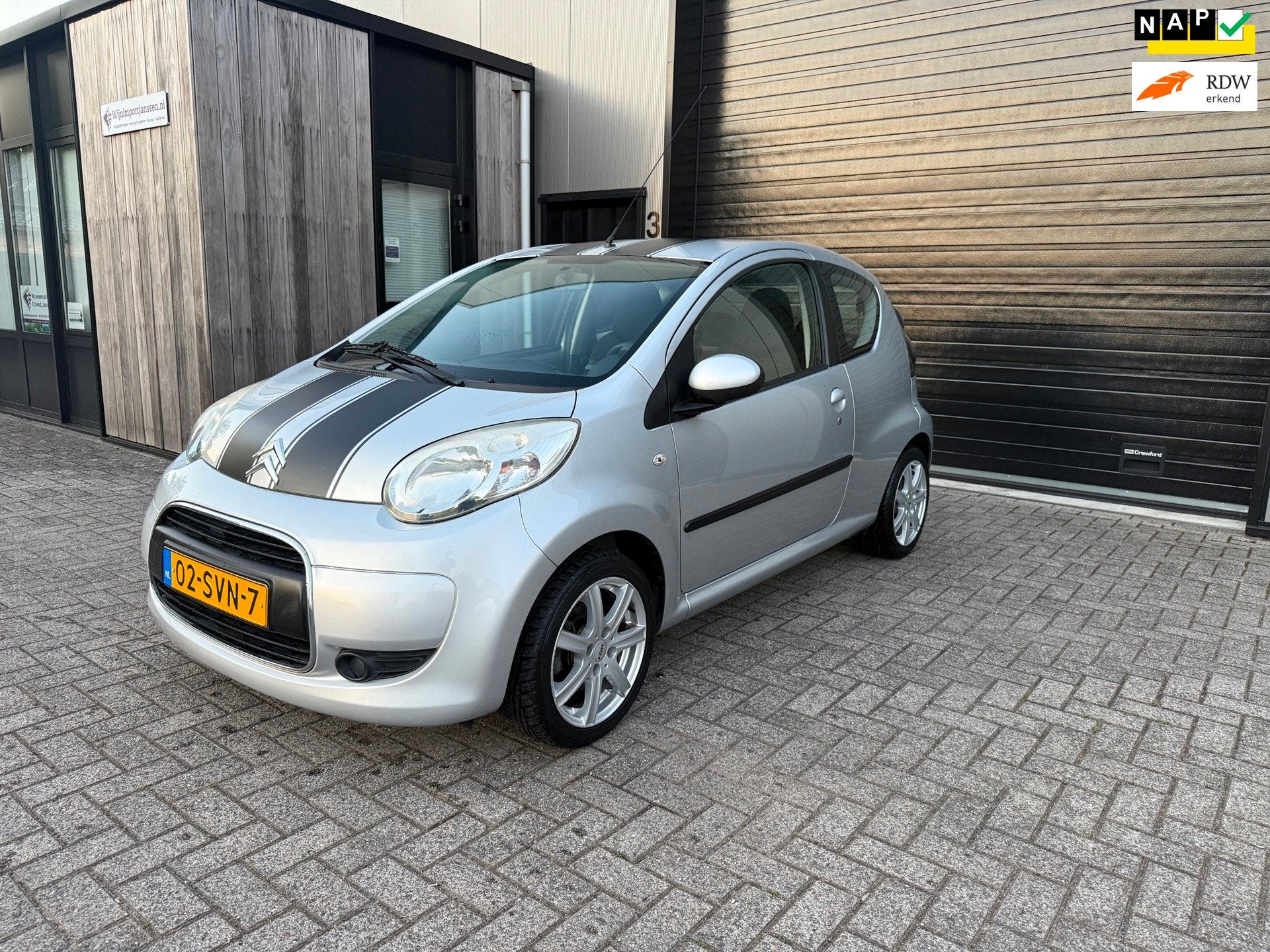 Citroen C1 1.0-12V Selection 50DKM | NAP | AIRCO | DEALER |, Voorwielaandrijving, Euro 5, Stof, Gebruikt