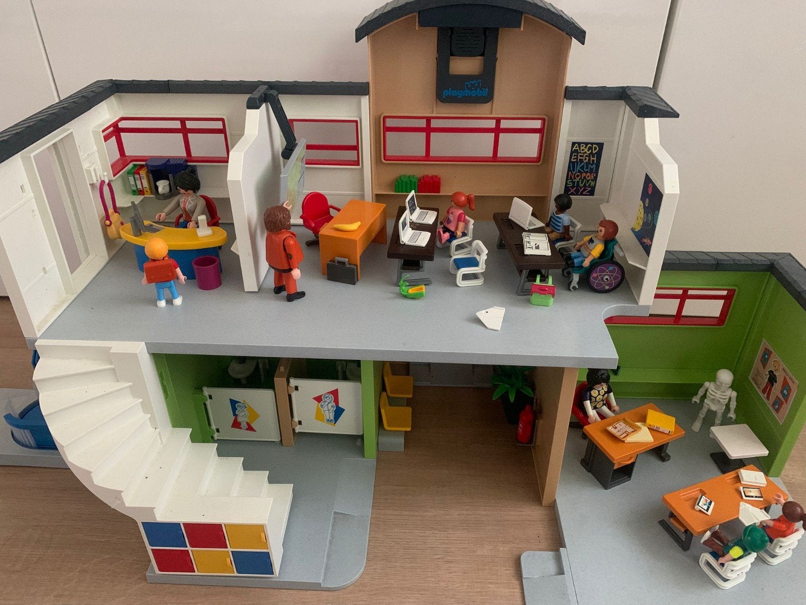 Playmobil school 9453, Ophalen, Gebruikt