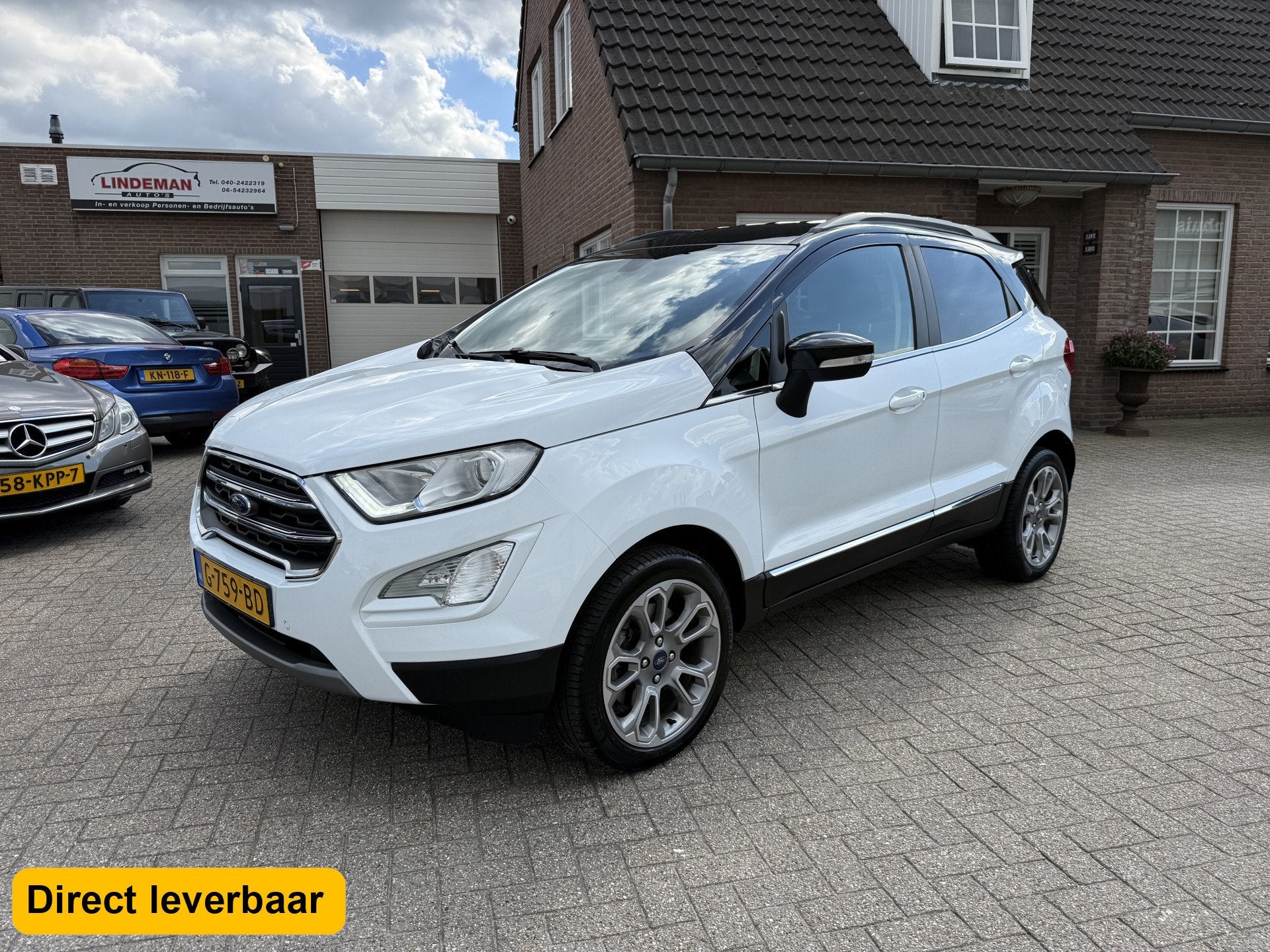 Ford EcoSport 1.0 EcoBoost Titanium Navi Camera Org. Nederla, Auto's, Voorwielaandrijving, Gebruikt, Ecosport, Met garantie (alle)