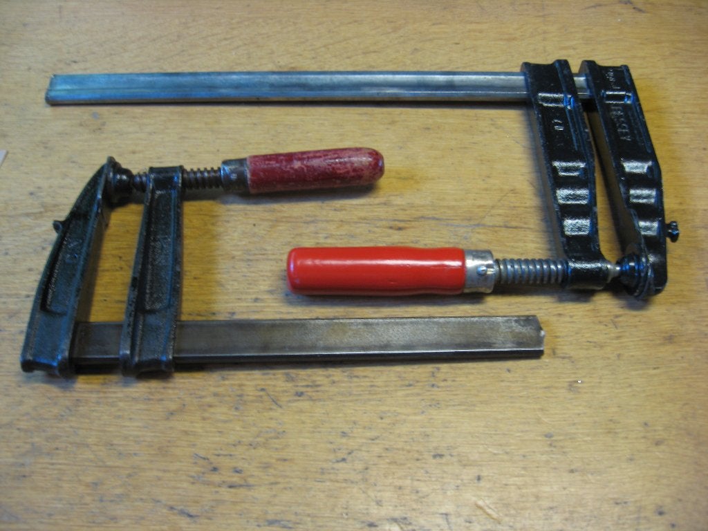 2 Zware lijmtangen Bessey en Gross Stabil igst, Ophalen of Verzenden, Gebruikt, Overige typen, Overige merken