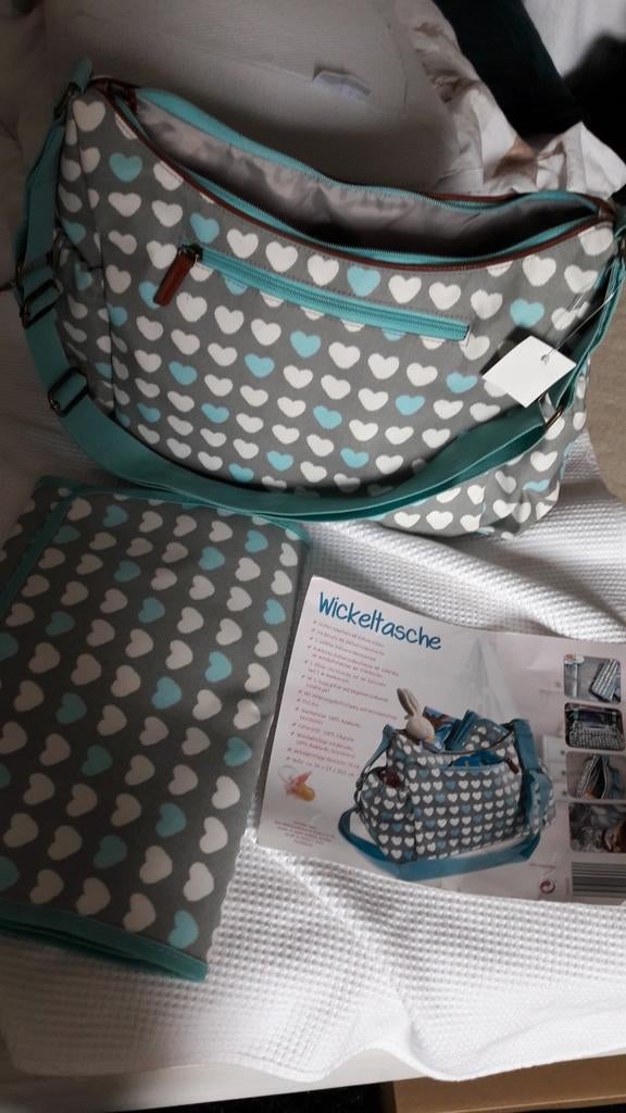 Luiertas hartjes nieuw, Kinderen en Baby's, Luiertassen, Ophalen of Verzenden, Nieuw