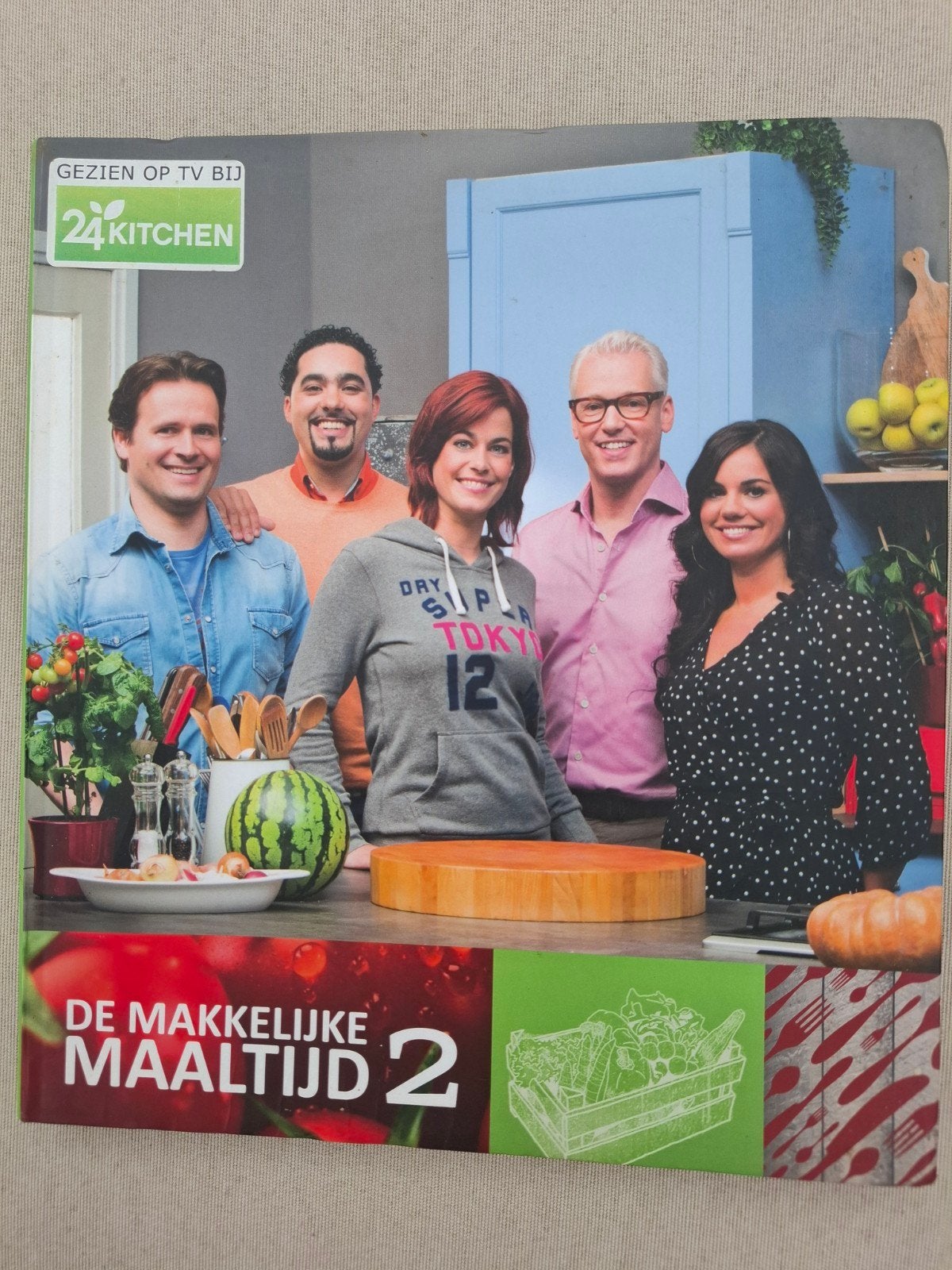 De Makkelijke Maaltijd 2 - Kookboek van 24Kitchen Chefs, 24kitchen, Hoofdgerechten, Ophalen of Verzenden, Zo goed als nieuw