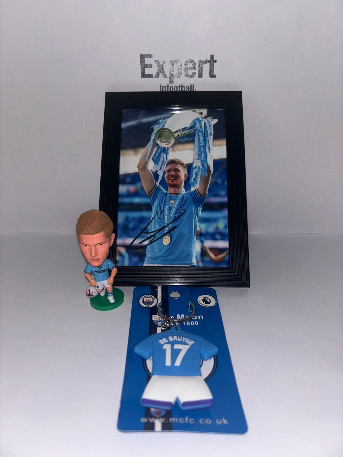 De bruyne pakket - manchester city, Ophalen of Verzenden, Nieuw, Buitenlandse clubs, Beeldje of Poppetje