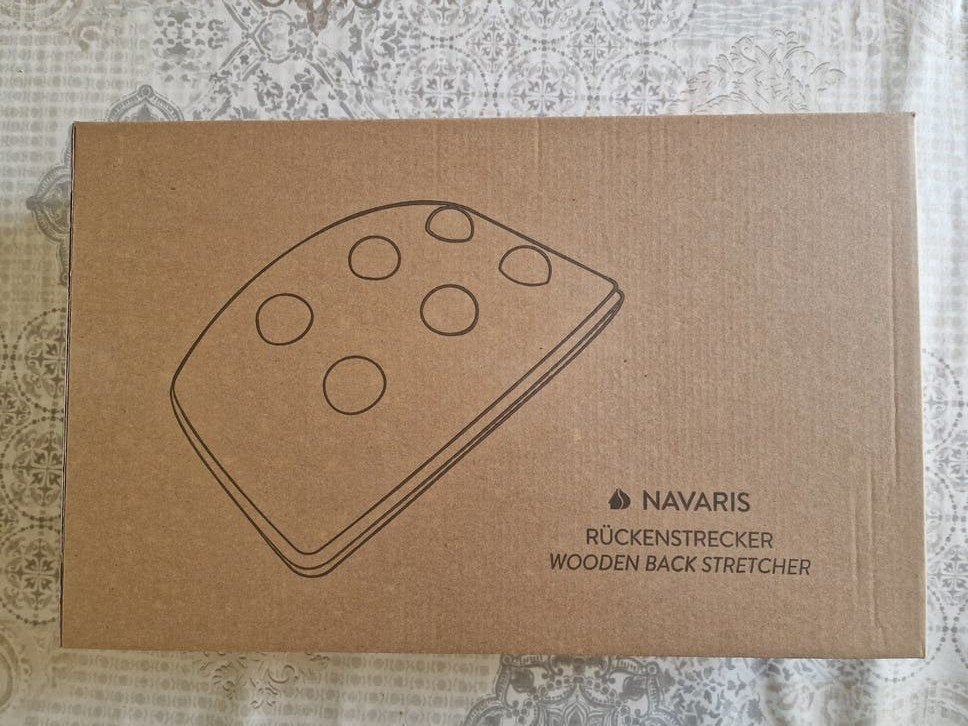 NIEUW Navaris Verstelbare Houten Rug Stretcher, Ophalen of Verzenden, Nieuw, Overige typen