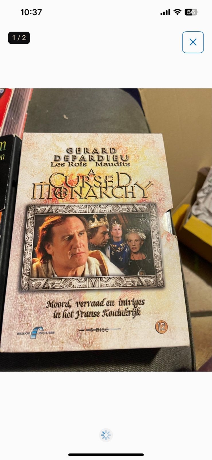 A Cursed Monarchy - Gerard Depardieu (8-disc boxset), Cd's en Dvd's, Gebruikt, Historisch of Kostuumdrama, Ophalen of Verzenden