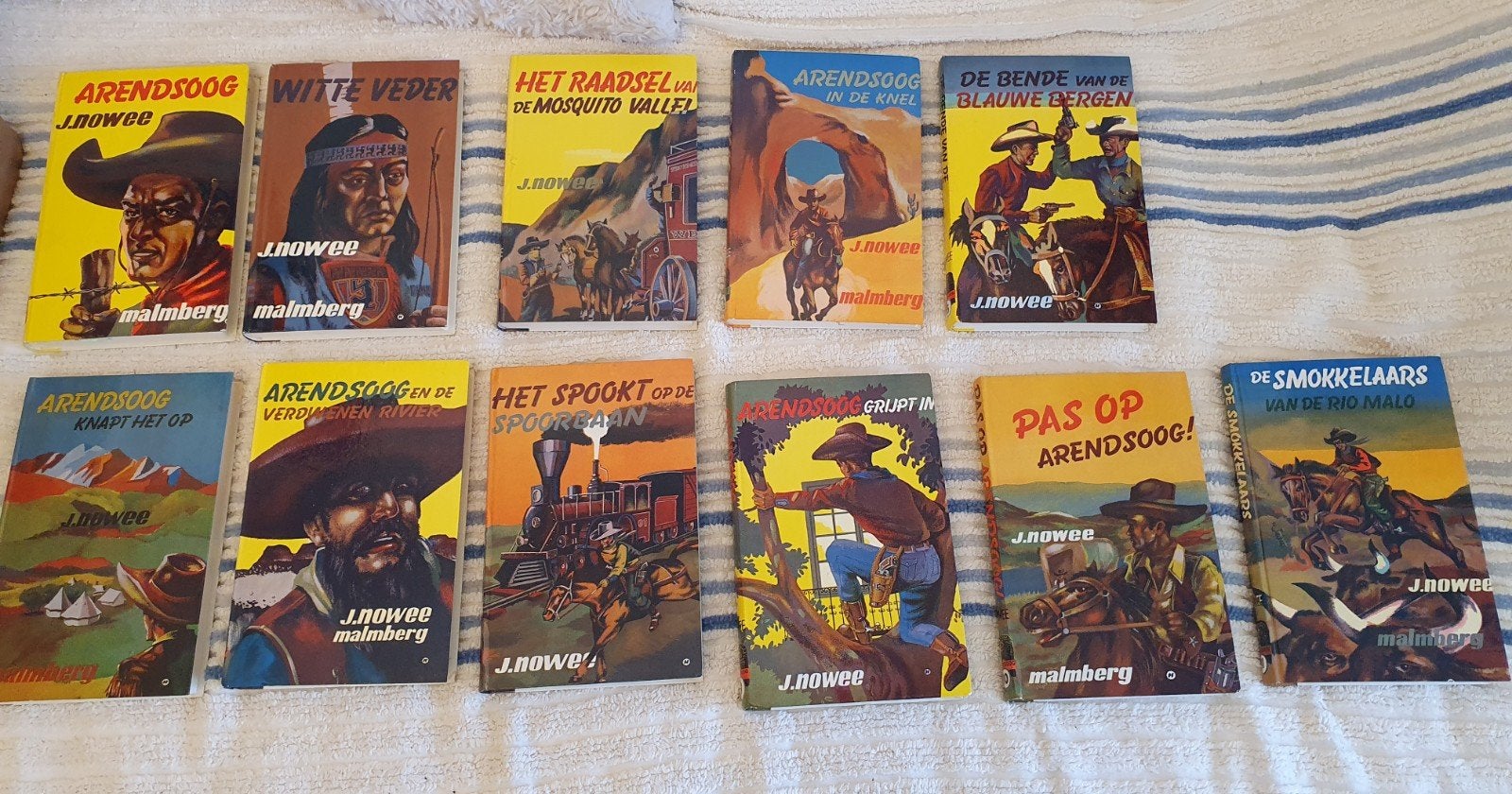 Arendsoog boeken - 11 delen, 19e druk, Ophalen of Verzenden, Gelezen, J. Nowee